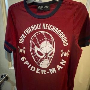 Disney/Marvel Spider-man Tshirt Size Medium